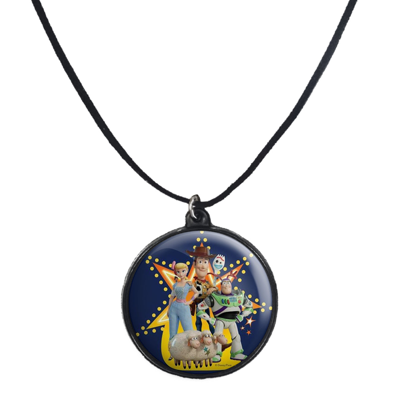 گردنبند پرمانه طرح داستان اسباب بازی ها کد pmb.4926 مدل دو طرفه