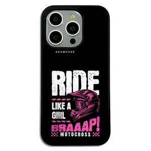 AKAM AMC-WA15PRO-MOTORCYCLE-22 Cover For Apple iPhone 15 Pro