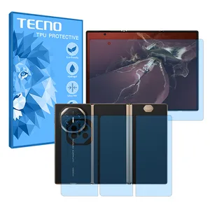 Tecno Eye Care model bluecut screen protector suitable for Huawei Mate XT Ultimate mobile phone along with back protector