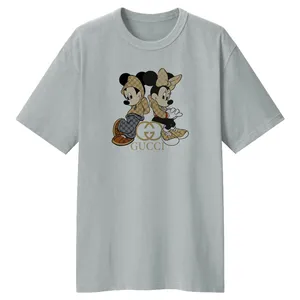 تی شرت لانگ آستین کوتاه زنانه مدل LL181 رنگ طوسی