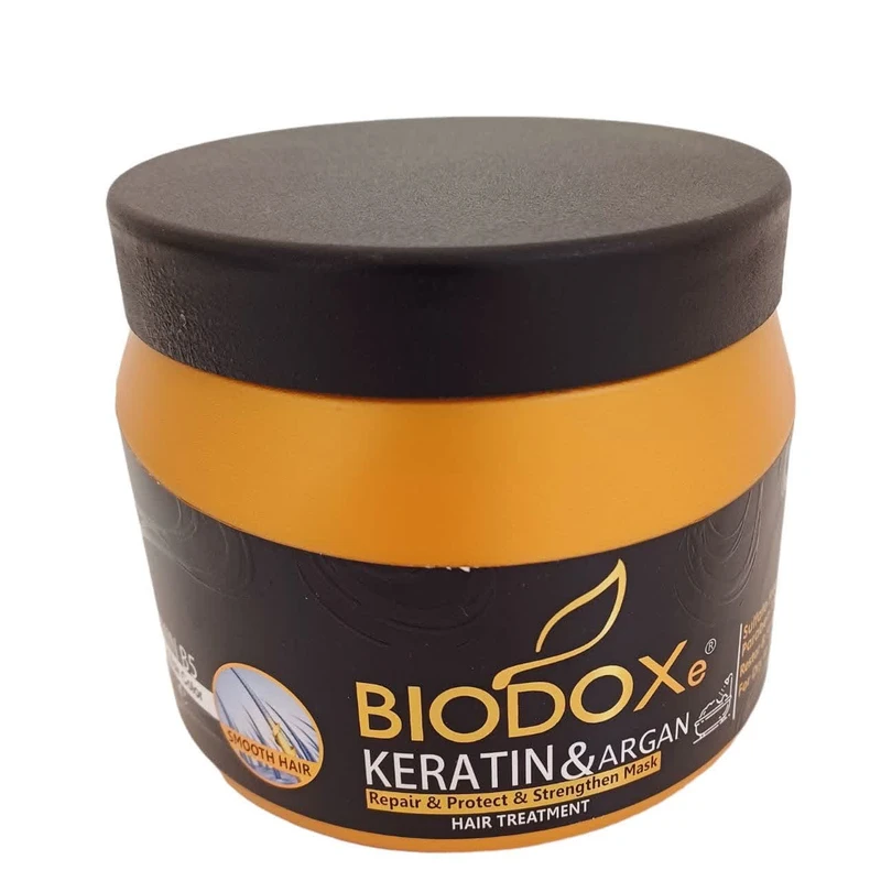 ماسک مو بیوداکس مدل آرگان و کراتین حجم 500 میلی لیتر