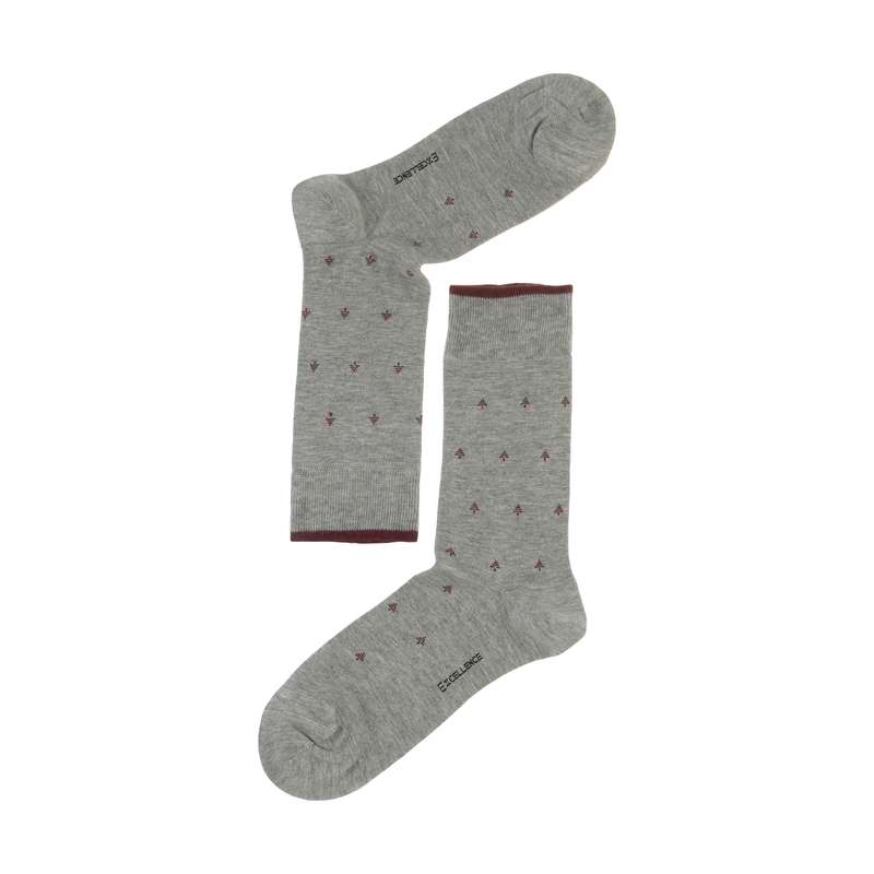 جوراب مردانه اکسلنس مدل M0211006SO-GREY