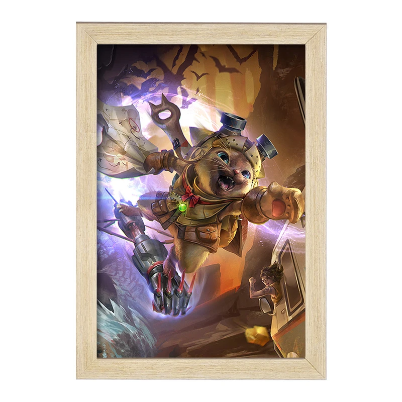 تابلو خندالو مدل بازی شکارچی هیولا (Monster Hunter) کد 33245