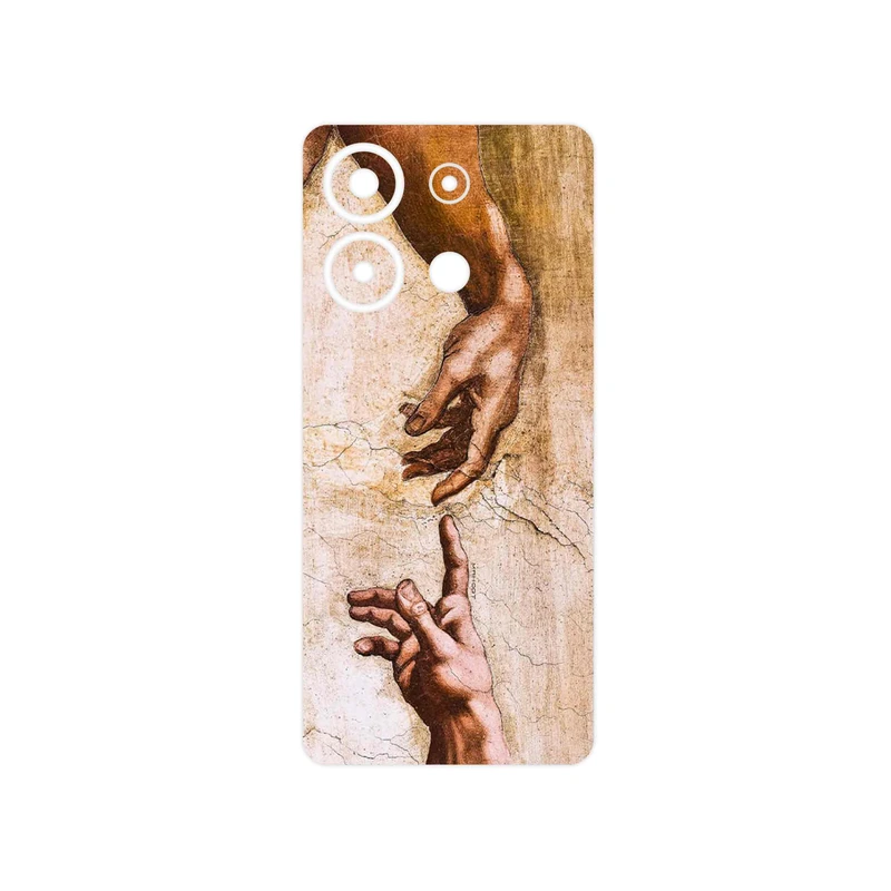برچسب پوششی ماهوت مدل The Creation of Adam of MichelAnge مناسب برای گوشی موبایل شیائومی Redmi Note 13 4G