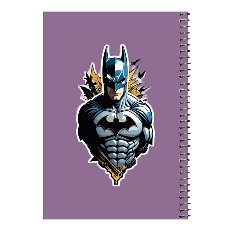 دفتر مشق 80 برگ اس جی مدل بتمن کد ۱۶    