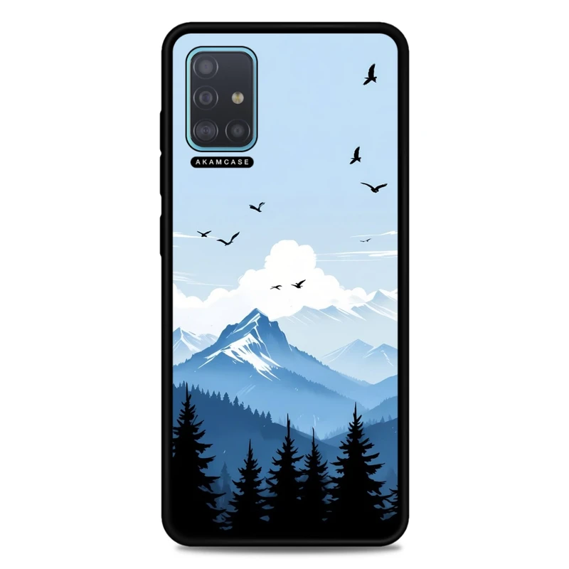 کاور آکام مدل AMC-WSGA51-MOUNTAINS-7 مناسب برای گوشی موبایل سامسونگ Galaxy A51