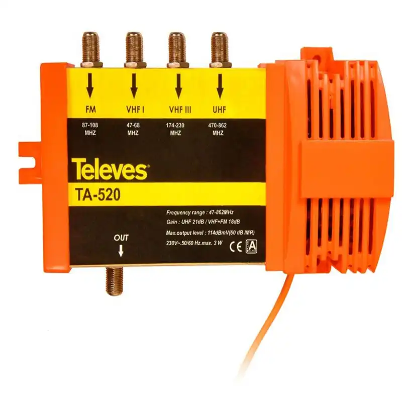 تقویت کننده آنتن مرکزی تلوز مدل  TA-520