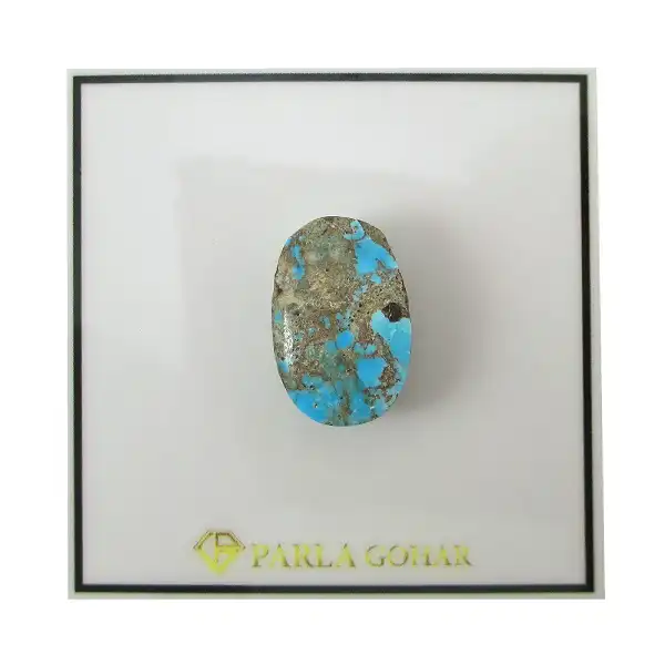 سنگ فیروزه نیشابوری پارلا گوهر کد 5628