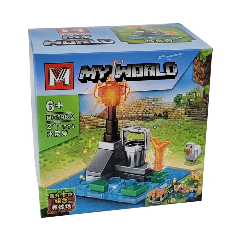 ساختنی مدل ماینکرافت کد 2