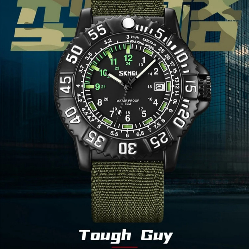 ساعت مچی عقربه‌ای مردانه اسکمی مدل تقویم دار 9281