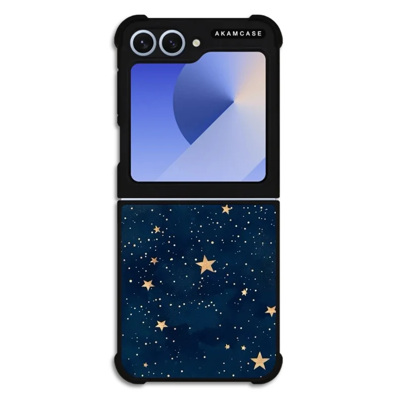 کاور آکام مدل AMC-WSGZFLIP6-STARS-21 مناسب برای گوشی موبایل سامسونگ Galaxy Z Flip 6