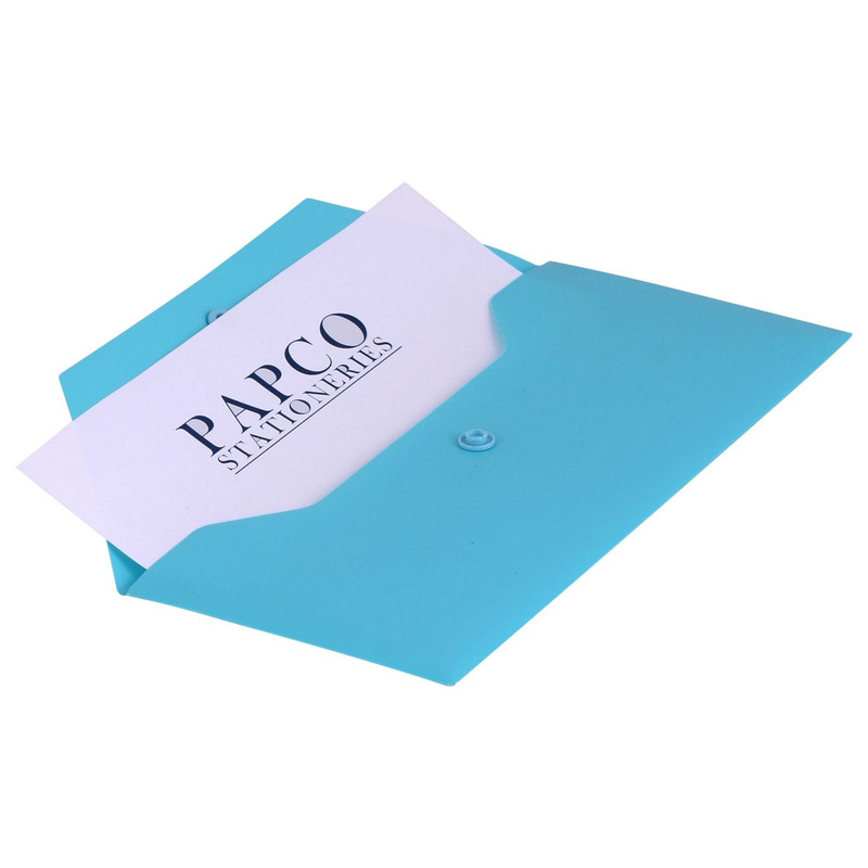 پوشه دکمه دار پاپکو مدل 104m بسته 10 عددی