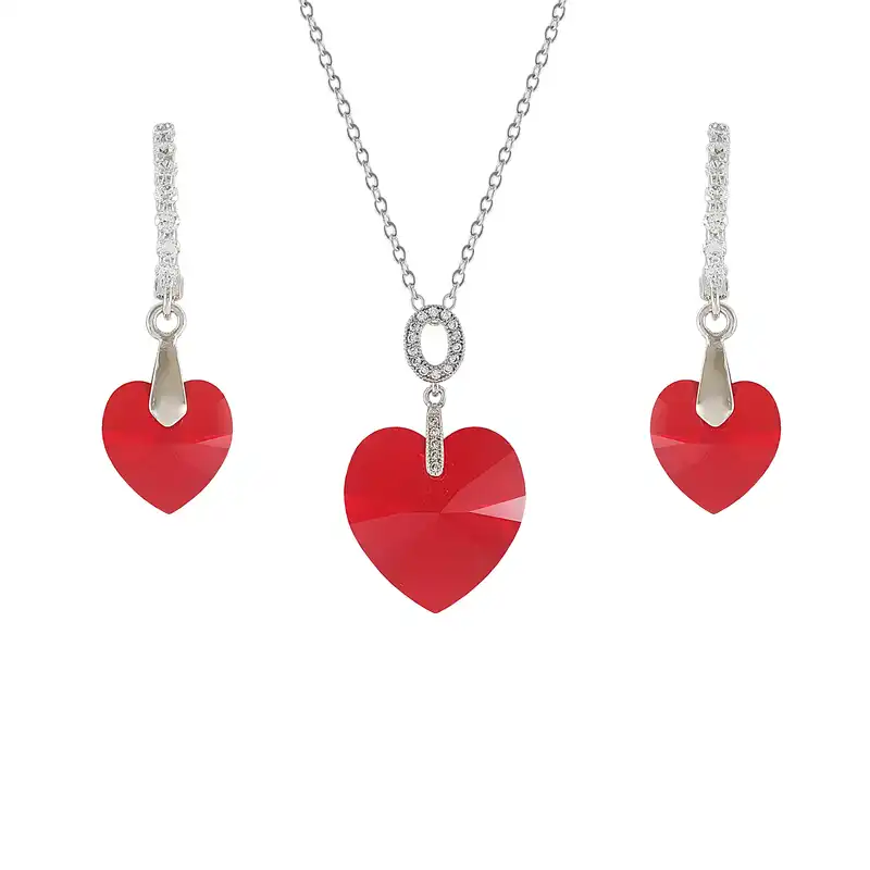 نیم ست زنانه ژوپینگ مدل قلب کد 1219