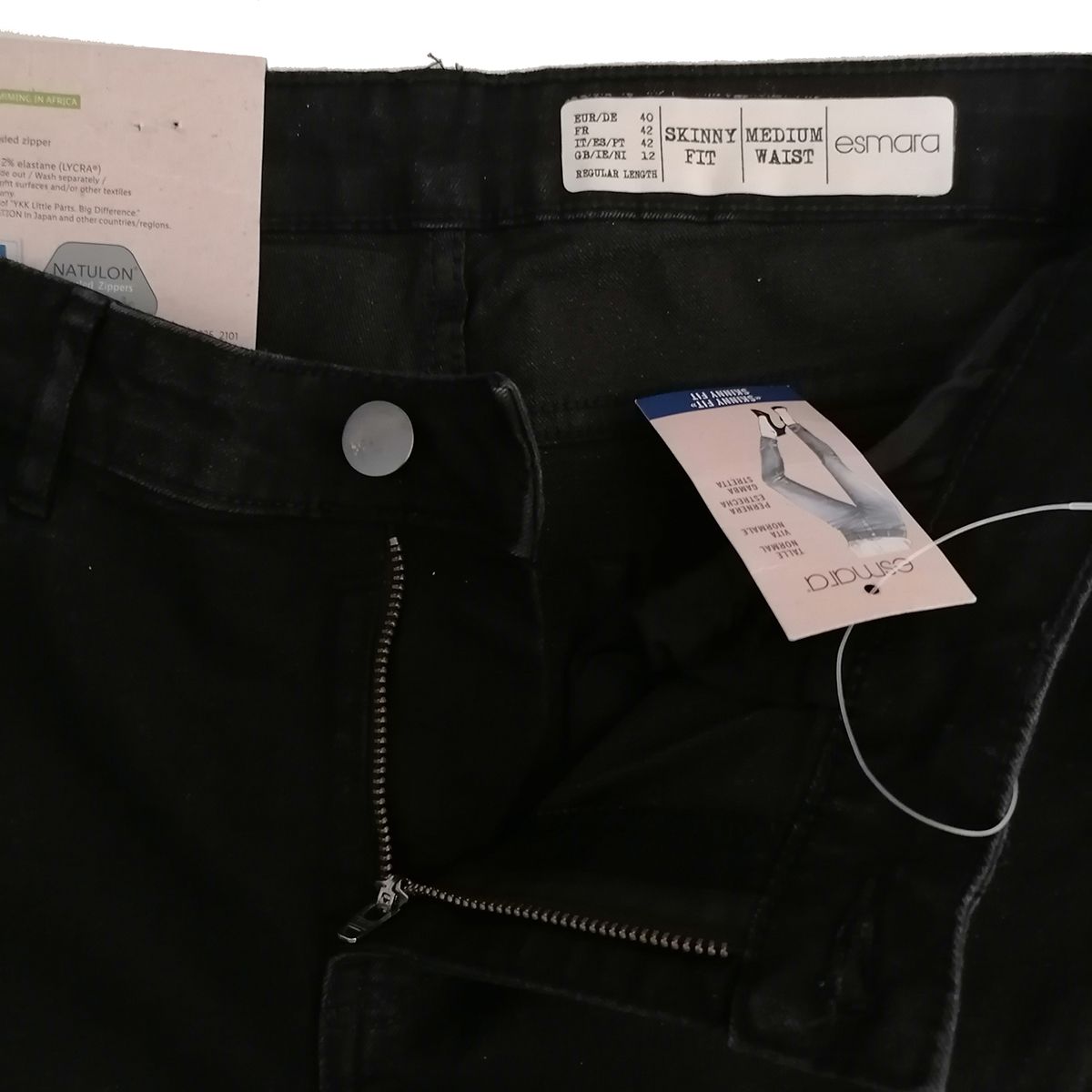 شلوار جین زنانه اسمارا مدل اسکینی فیت کد 13806786 -  - 7