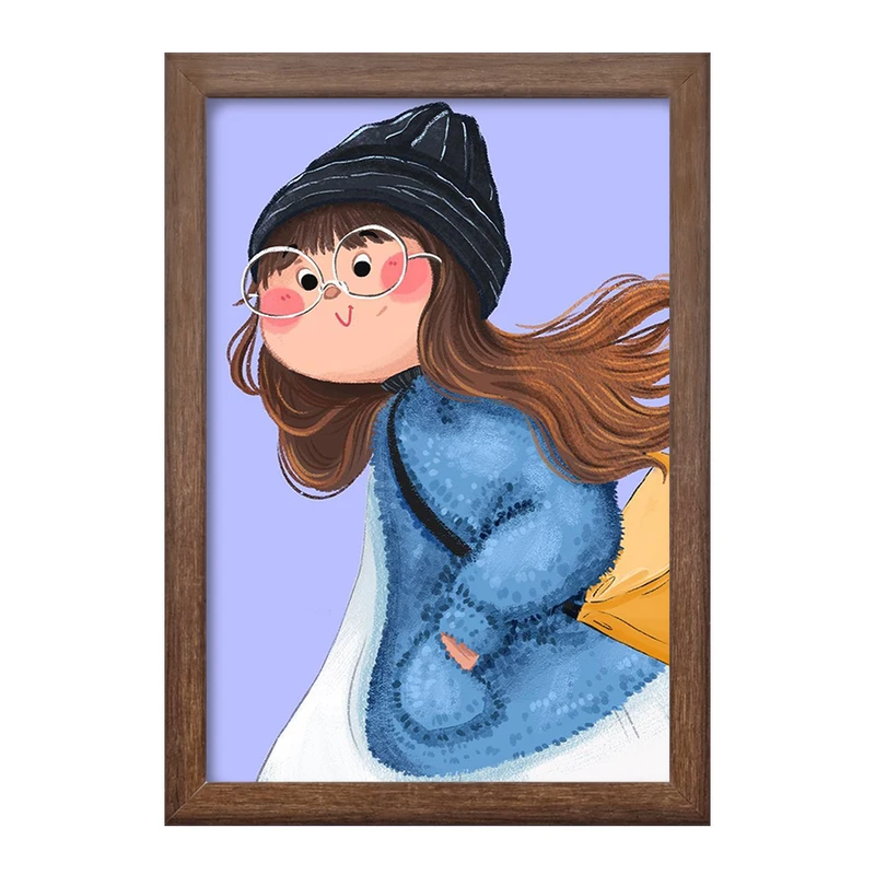 تابلو خندالو طرح دخترانه فانتزی کد 25733