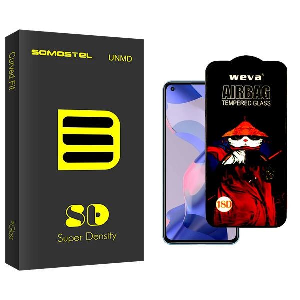 محافظ صفحه نمایش شیشه ای سوماستل مدل SD Glass Airbag مناسب برای گوشی موبایل شیائومی 11 Lite 5G NE 2109119DG