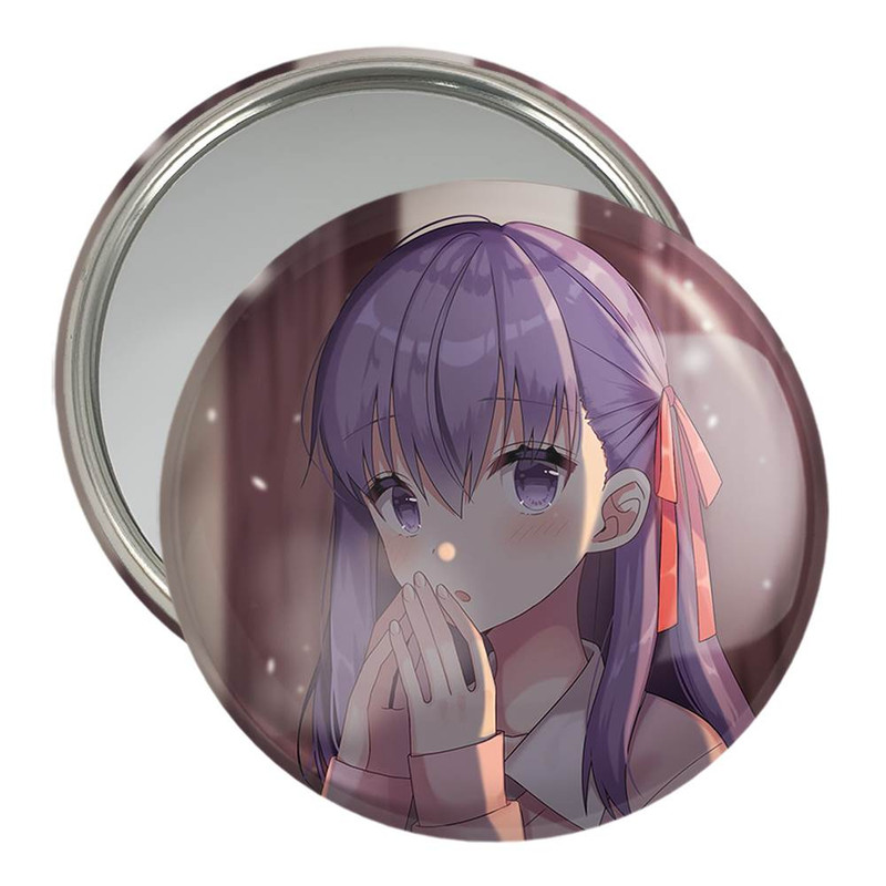 آینه جیبی خندالو مدل ساکورا انیمه Fate Stay Night  کد 22814