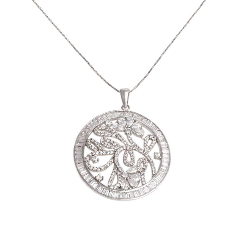 گردنبند نقره زنانه مدل 21729