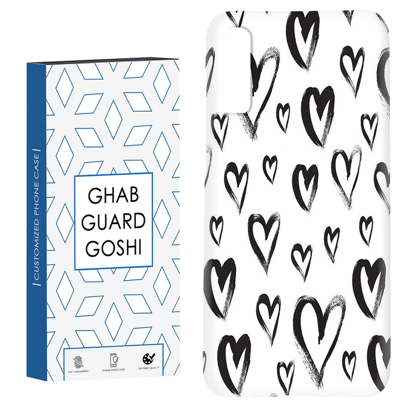 کاور قاب گارد گوشی طرح قلب کد Dimo-278 مناسب برای گوشی موبایل سامسونگ Galaxy A70 / A70s