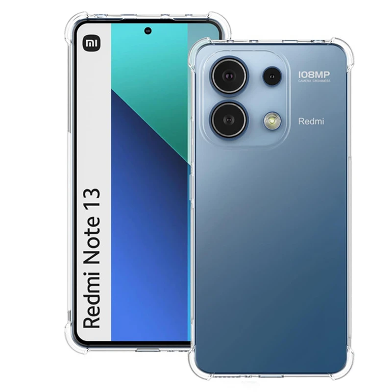 کاور مدل شفاف مناسب برای گوشی موبایل شیائومی Redmi Note 13 Pro 4G 