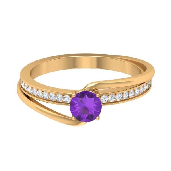  انگشتر طلا 18 عیار زنانه قیراط کد GH1465