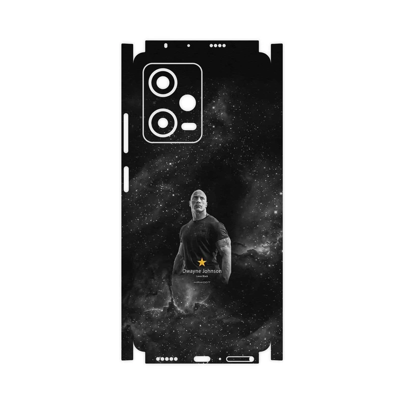 برچسب پوششی ماهوت مدل Dwayne Johnson-FullSkin مناسب برای گوشی موبایل شیائومی Redmi Note 12 Pro 5G