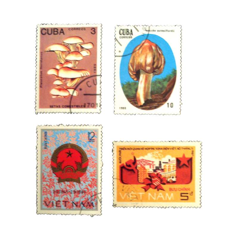 تمبر یادگاری مدل ملل کد DS1687 مجموعه 4 عددی