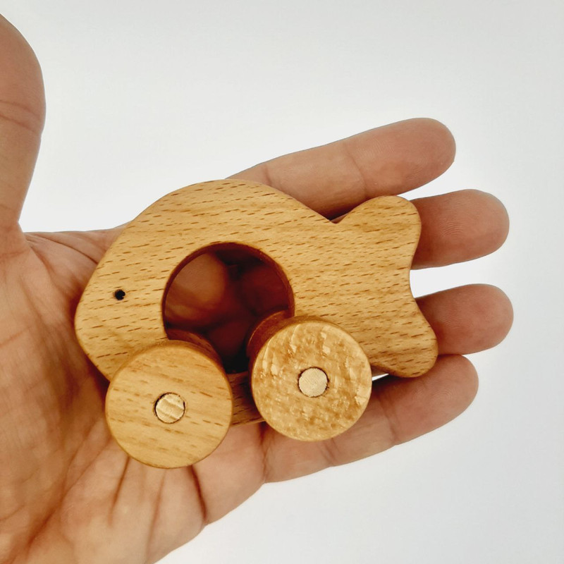 اسباب بازی چوبی مدل حیوانات فانتزی کد WLT16 مجموعه 3 عددی