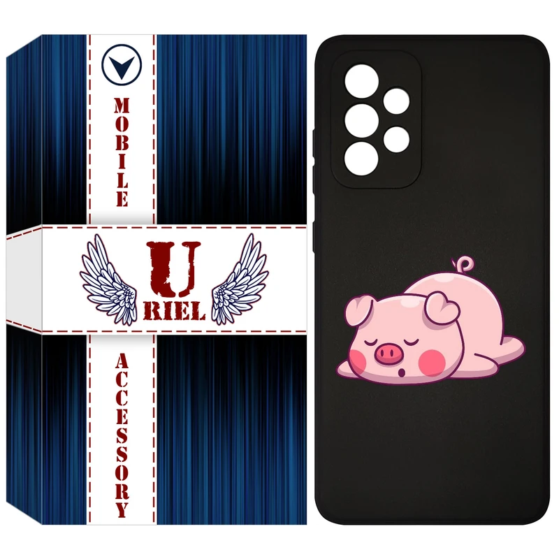 کاور یوریل مدل KSH کد 42 طرح پیگی مناسب برای گوشی موبایل سامسونگ Galaxy A33 5G