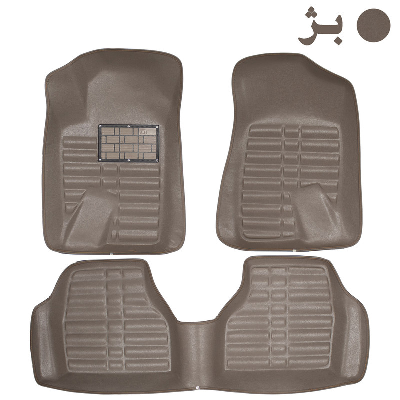 کفپوش سه بعدی خودرو مدل A-h مناسب برای سمند