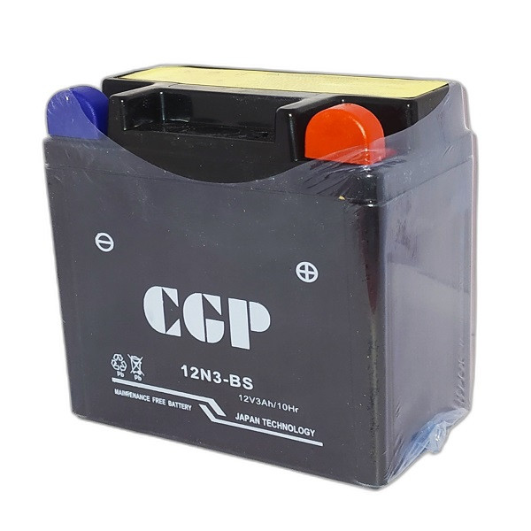 باتری موتورسیکلت سی جی پی مدل 12 V7 A مناسب برای  موتورسیکلت هوندا