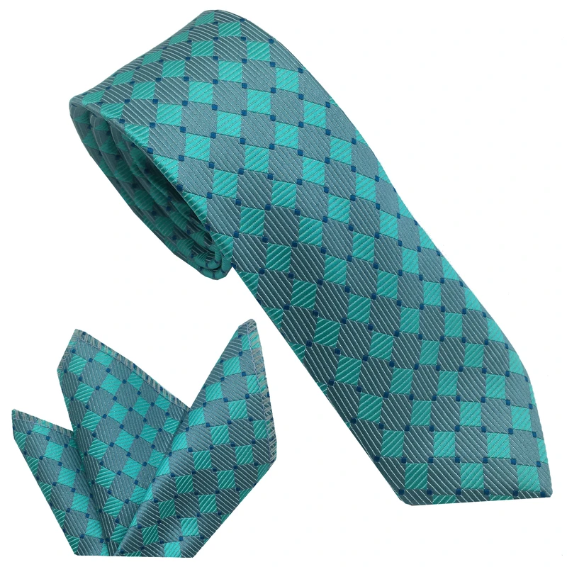 ست کراوات و دستمال جیب مردانه هکس ایران مدل KT-210