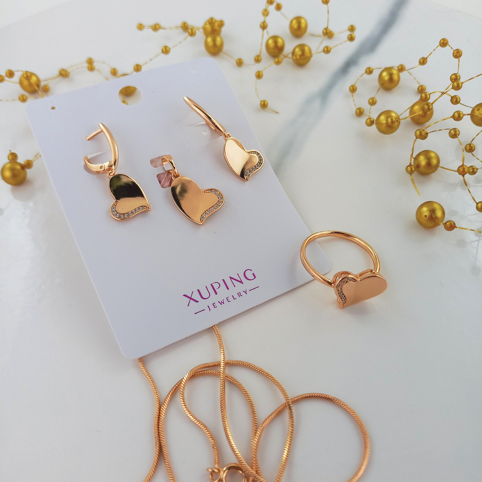 نیم ست زنانه ژوپینگ مدل قلب کد H111-SIZE7 نیم ست زنانه ژوپینگ مدل قلب کد H111-SIZE7