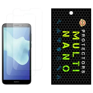 Multi Nano X-S2N Model Transparent Screen Protector Suitable For Huawei Y5 2018 Mobile Phone Pack Of 2