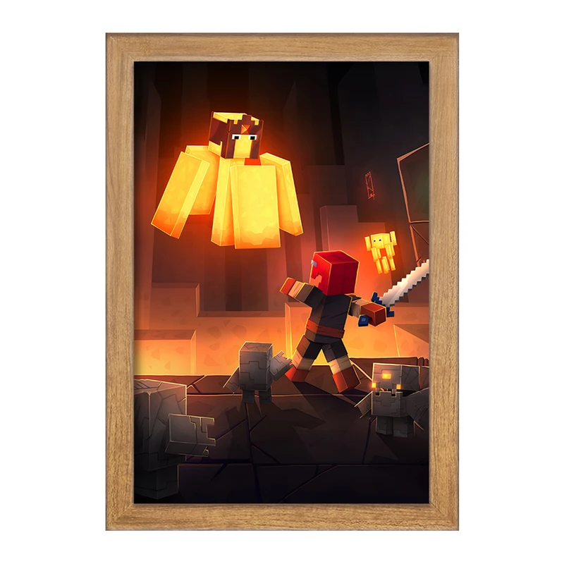 تابلو خندالو مدل ماینکرافت (Minecraft) کد F3506