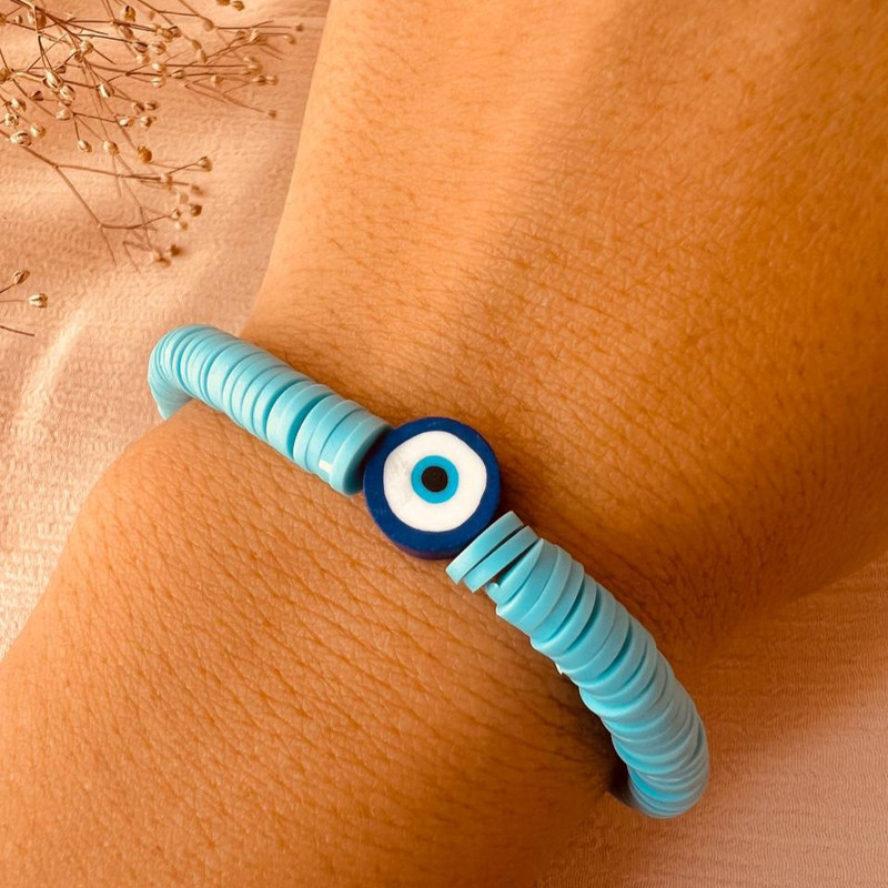 دستبند دخترانه مدل فیمو گوجه دستبند دخترانه مدل فیمو گوجه