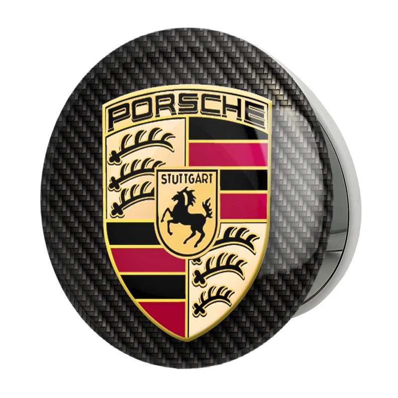 آینه جیبی خندالو طرح پورشه Porsche مدل تاشو کد 30647