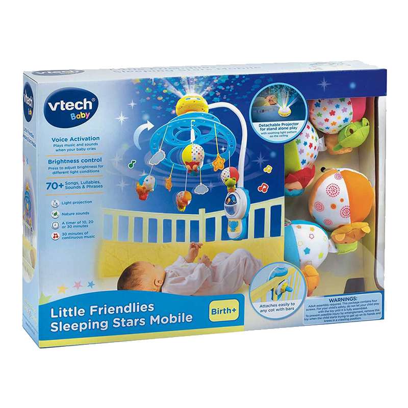 آویز تخت کودک وی تک مدل little friends کد 181003