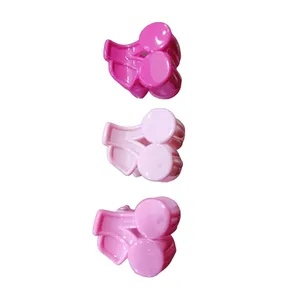 کلیپس مو زنانه مدل ریزه طرح گیلاس بسته 3 عددی