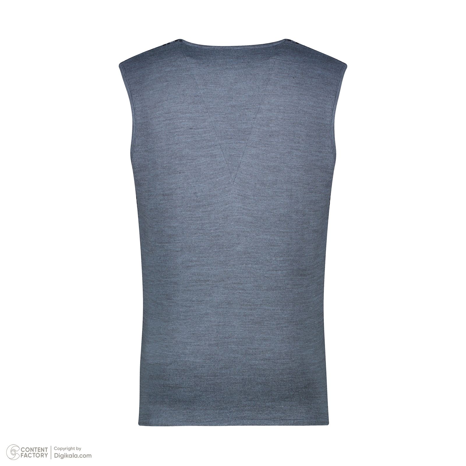 ژیله مردانه تریکو پاییزان مدل J800 رنگ سرمهای -  - 41