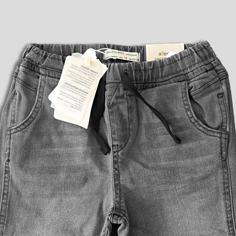عکس شماره 2 : شلوار جین پسرانه کولزیون مدل دم پا کش کد 302