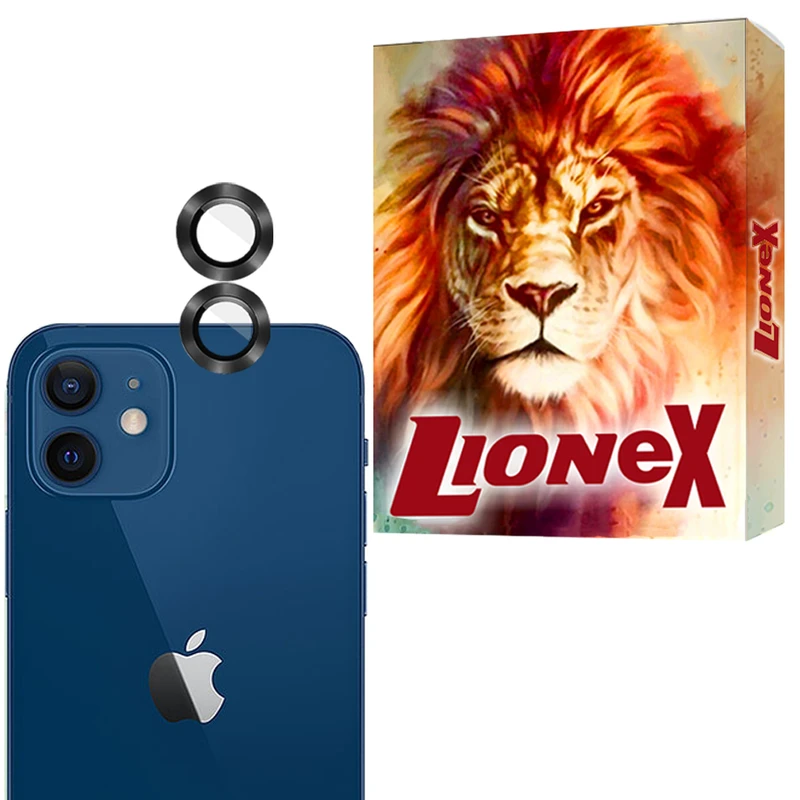 محافظ لنز دوربین لایونکس مدل RINL20 مناسب برای گوشی موبایل اپل iPhone 12 / iPhone 12 mini / iPhone 11