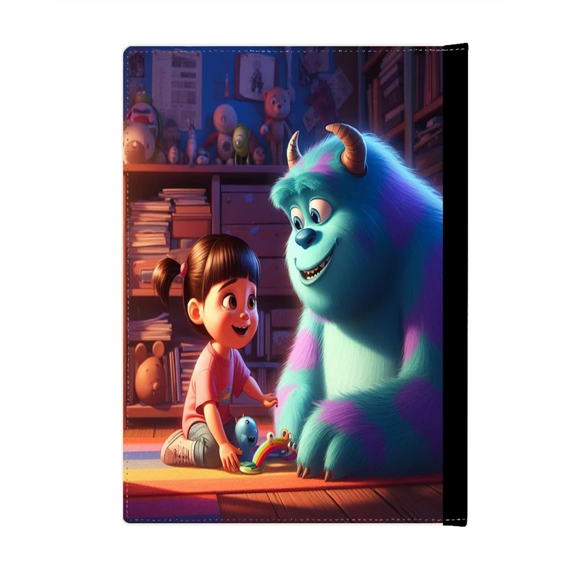 کلاسور مدل کارتونی طرح سالیوان و بو کد 0162