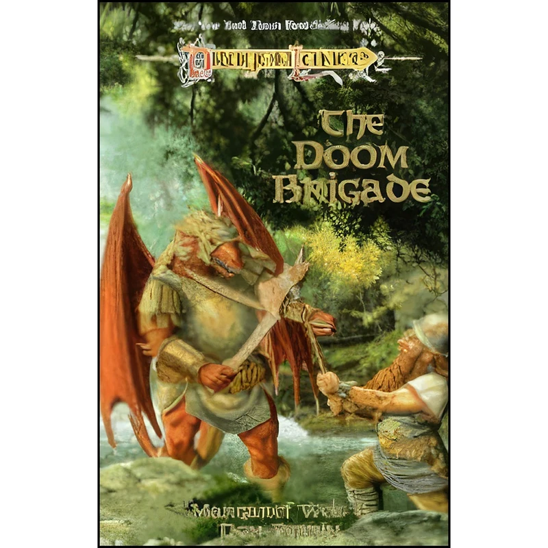 کتاب The Doom Brigade  اثر Margaret Weis and Don Perrin انتشارات Wizards of the Coast