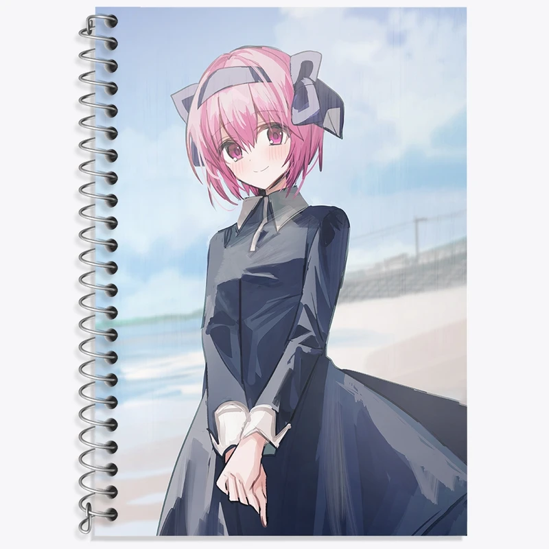 دفتر زبان 50 برگ خندالو مدل دو خط طرح نانا انیمه الفن لید کد 32192