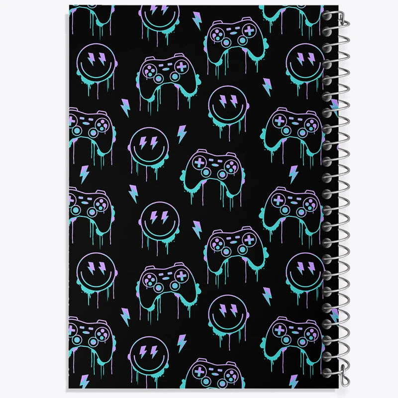 دفتر لیست خرید 50 برگ خندالو طرح گیم و بازی کد N567