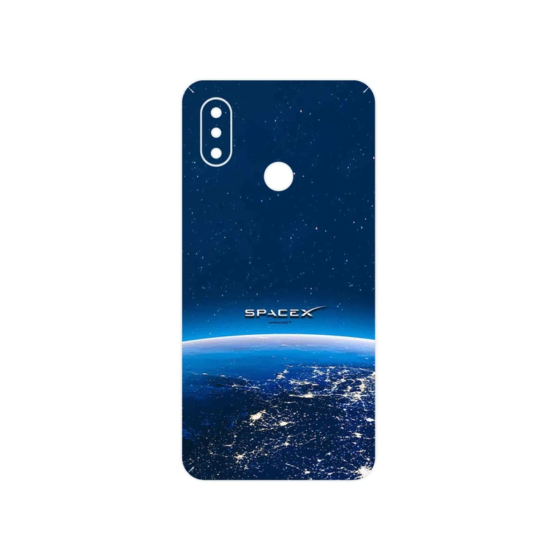 برچسب پوششی ماهوت مدل Space X مناسب برای گوشی موبایل شیائومی Mi 8