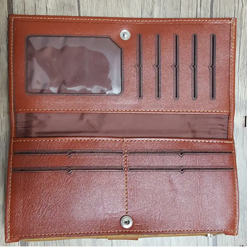 کیف پول چرم زانکو مدل دماوند