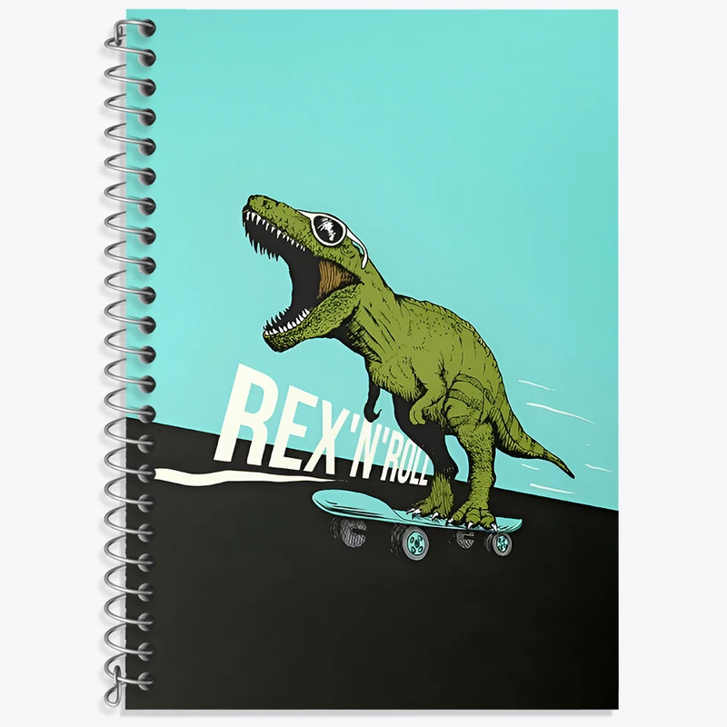 دفتر نت موسیقی 50 برگ خندالو طرح دایناسور کد N3523