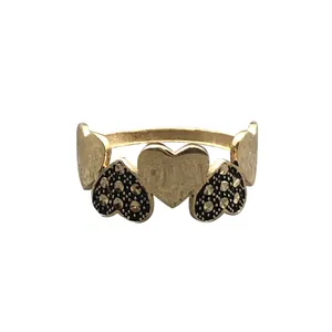 انگشتر طلا 18 عیار زنانه دوست خوب مدل dk255